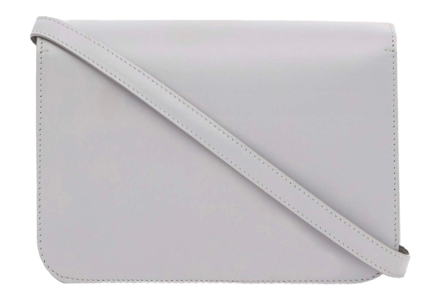 Burberry Mini Leather TB Cross-Body Bag "Grey" 6