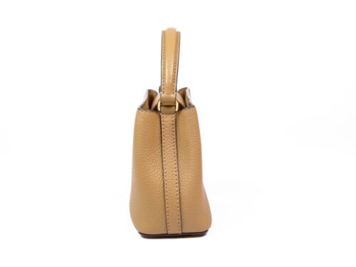 Tory Burch Britten Leather Crossbody Bag "Tiramisu" 3