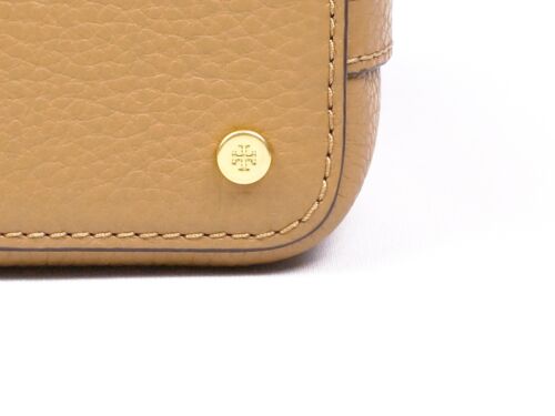 Tory Burch Britten Leather Crossbody Bag "Tiramisu"