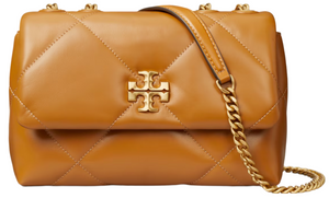 Tory Burch Kira quilted shoulder bag "Tan" 1