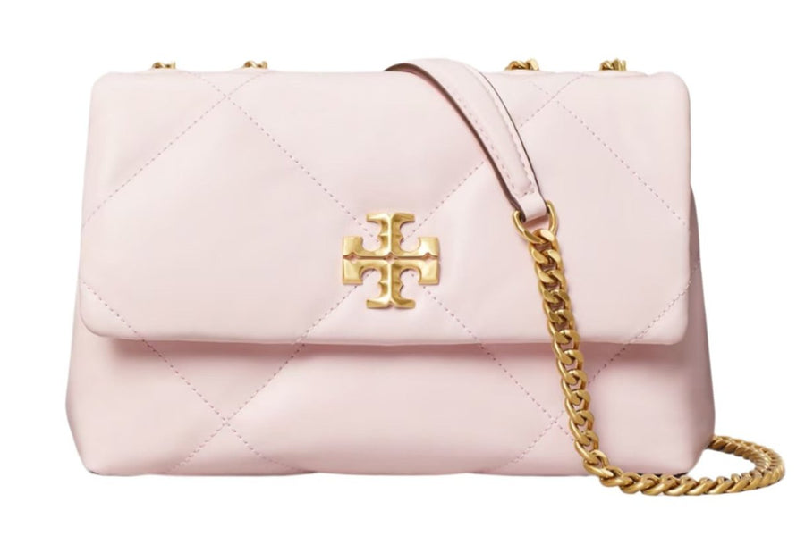 Tory Burch Kira quilted shoulder bag "Rose Salt" 1