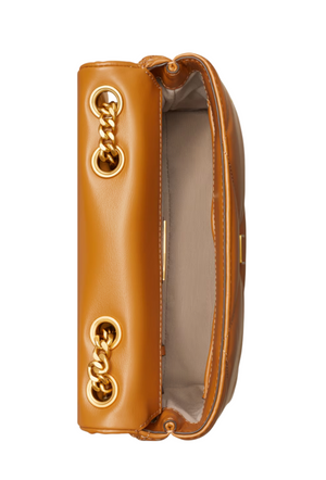 Tory Burch Kira quilted shoulder bag "Tan" 6